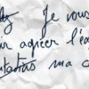 lettre d'amour